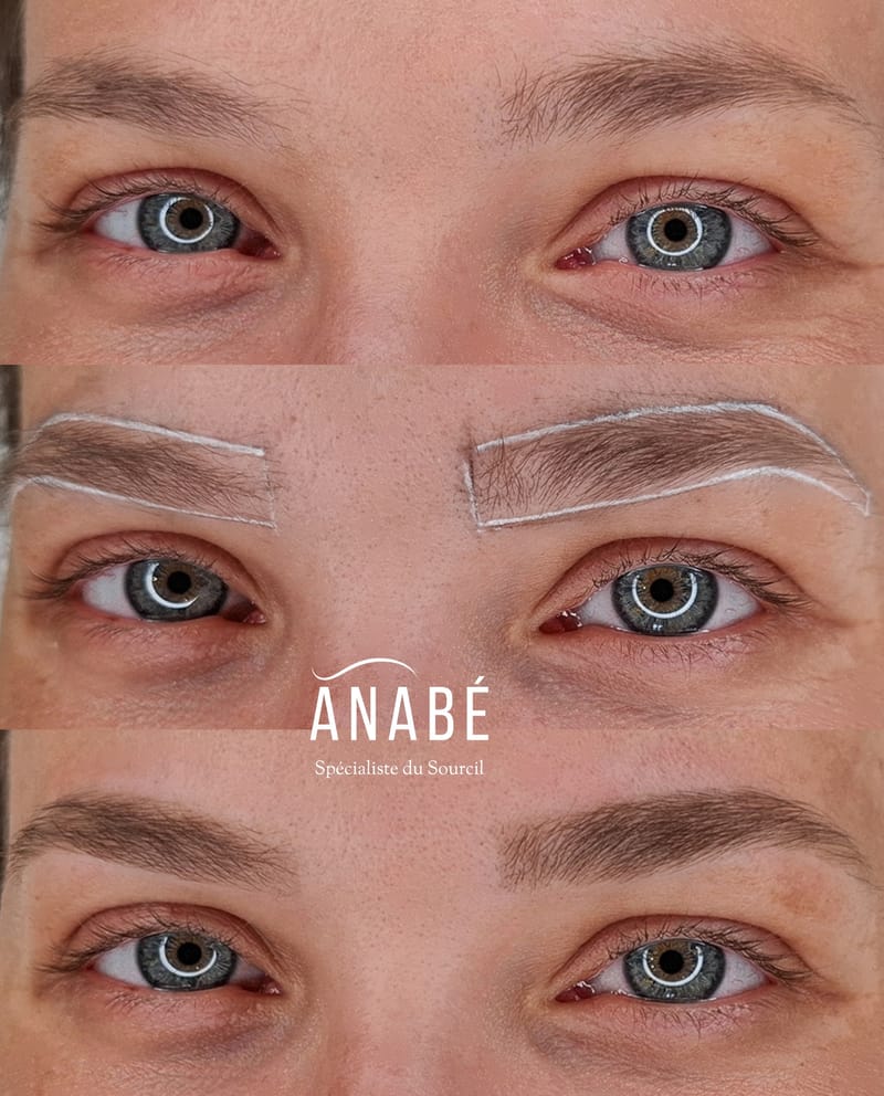 R&eacute;sultat &eacute;pilation et teinture classique &mdash; avant et apr&egrave;s